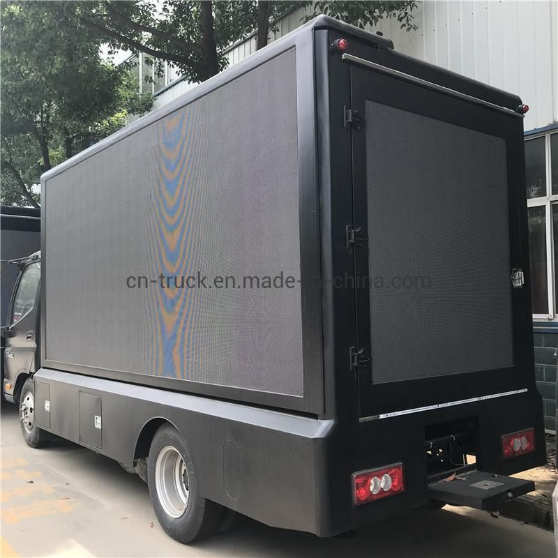 Foton Scrolling Billboard Van LED Display Mobile LED Truck