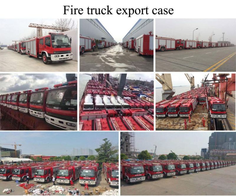 China Truck Dongfeng 4X4 Full Drive Fire Rescue Water and Foam Tank 55000 Liters Fire Fighting Truck Fire Engine Fire Truck