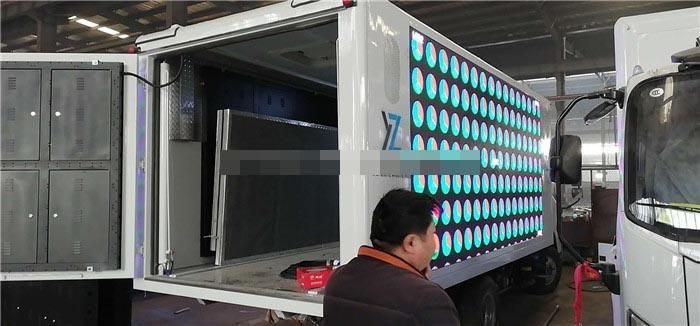 Customized Upper Structure Outdoor LED Truck Body for LED Advertising Truck