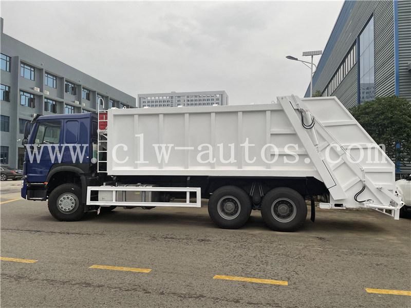 Sinotruk HOWO 3 Axles 6X4 20, 000liters 20m3 Compressed Rubbish Collector Compactor Garbage Truck