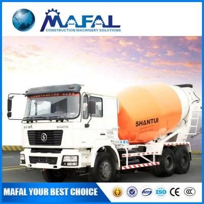 China Shantui 6X4 Concrete Mixer Truck with Pump