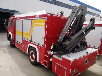 4X2 5tons 6 Wheels Emergency Rescue Vehicle Fire Fighting Truck