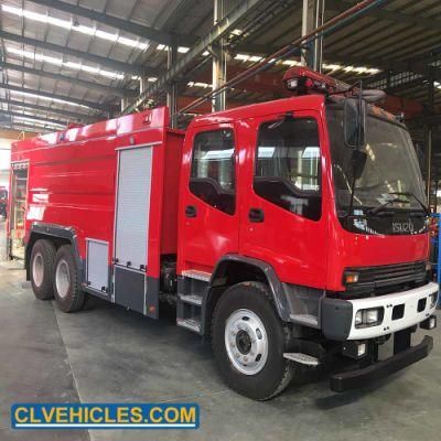 ISUZU 6X4 280HP 12m3 Tank 65m Water Range Fire Truck