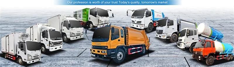 Isuzu Electric Garbage Compactor Truck EV Battery Power