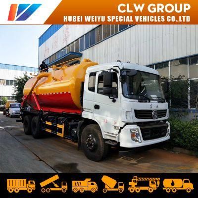 Dongfeng 6X4 20000liters Sewage Suction Truck Sanitation Sewage Cleaning Truck