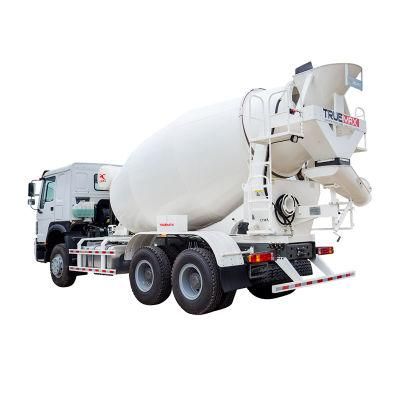 Concrete Mixing Truck White Color Construction Truck