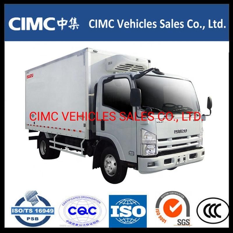 Japan Isuzu Kv600 Refrigerator Vehicle Refrigerated Van Trucks Thermo King Price