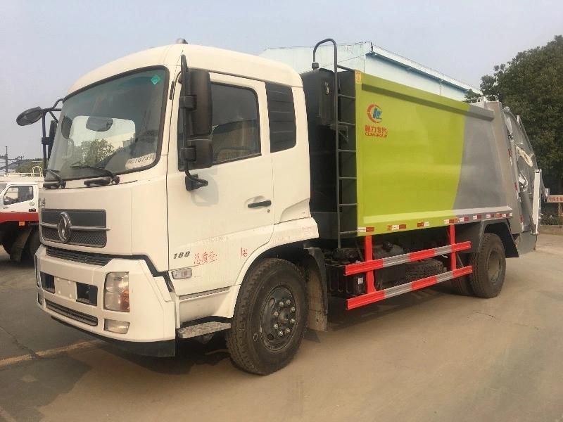 Dongfeng Tianjin 10m3 12m3 Compactor Garbage Truck