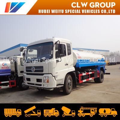 Dongfeng Water Tanker Wagon 12000L 12tons Water Bowser Truck