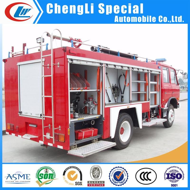 Cheap Price Dongfeng 5000L/5cbm Water Tank Fire Fighting Truck