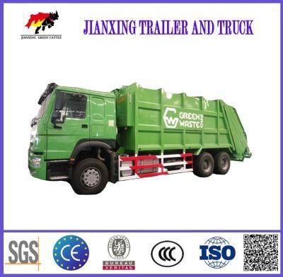 Sinotruk HOWO 6X4 Heavy Duty Compressed Garbage Collection Truck 371HP