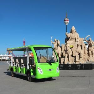 Electric 14 Seater Tourist Bus with SGS