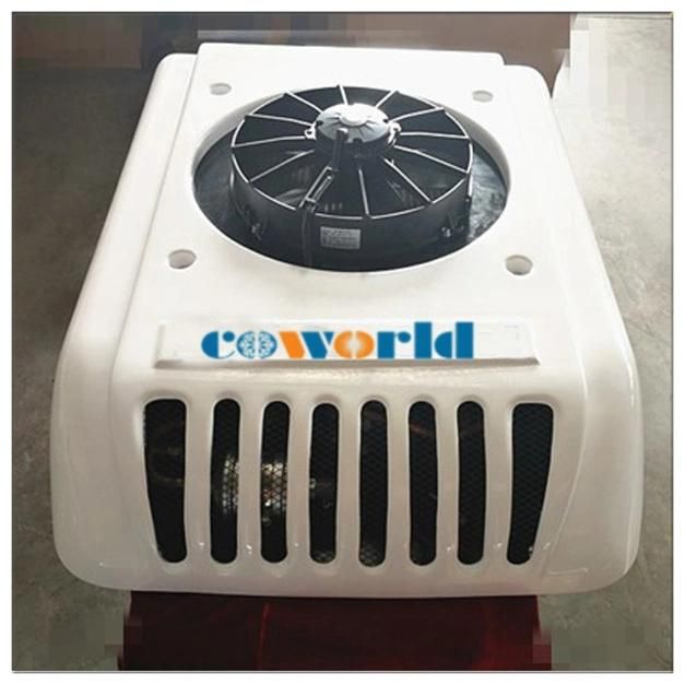 R134A Seafood Cargo Cheap One Condenser Motor Front Mounted 12V Light Van Refrigeration Unit