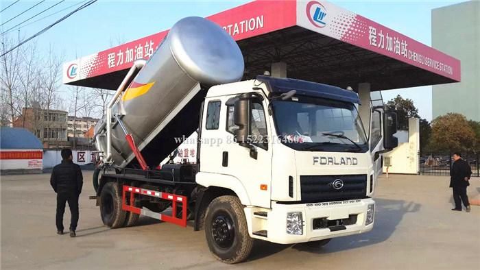 6000liters 8000liters Dongfeng/Foton/Isuzu Sewage Sucker Vacuum Cleaner Truck