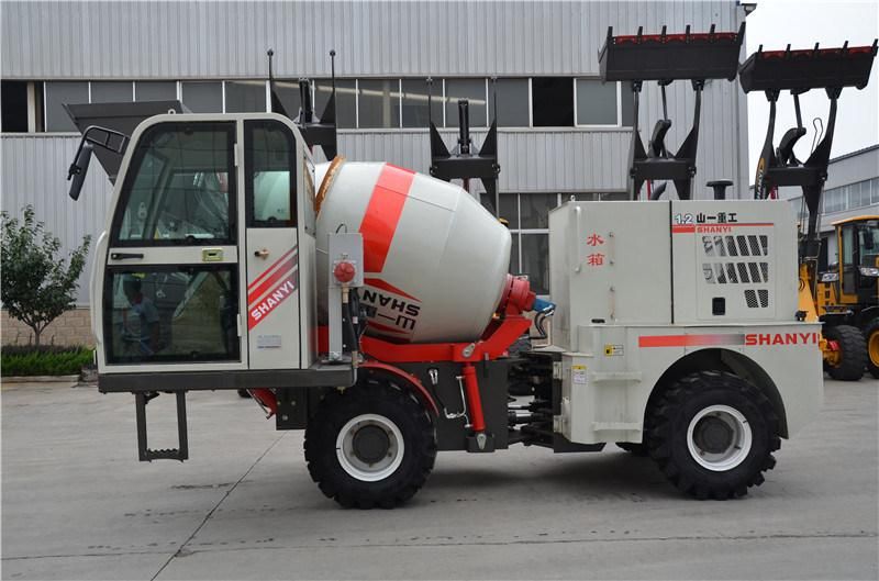 1.2 Cbm Self Loading Concrete Mixer Truck Concrete Truck Mixer Price