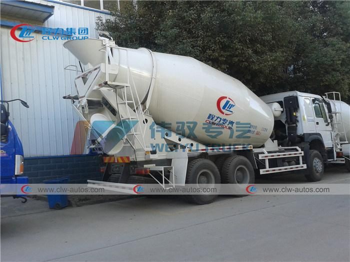 Foton Auman Etx 10-Wheeler Concrete Mixer Tank Truck 8~10 Cubic Meters Cement Mixing Trucks