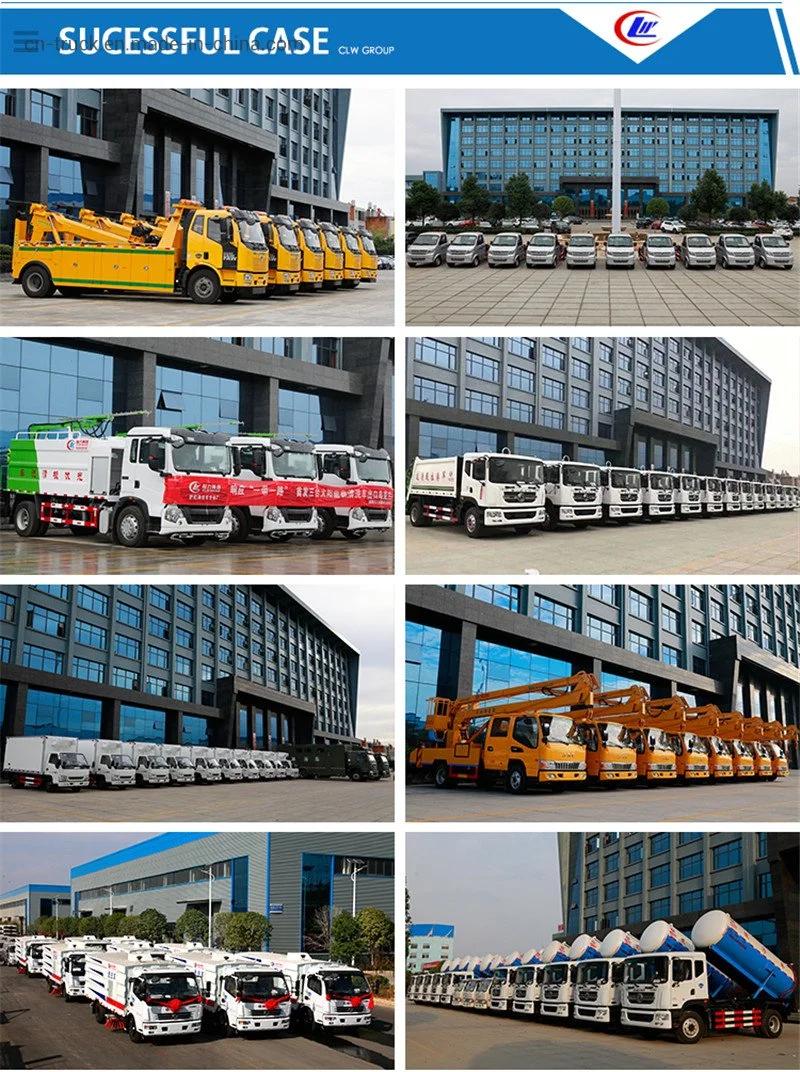 China New Europe V Isuzu 7cbm 8cbm Road Sweeper Truck