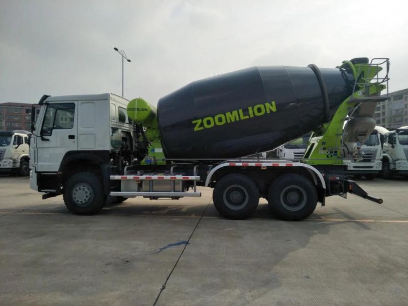 Sinotruck HOWO Chassis Zoomlion 10 Cbm Concrete Mixer Truck