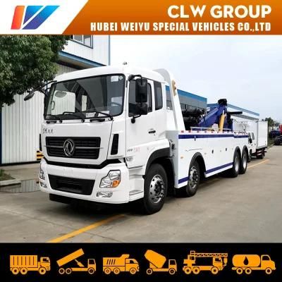 Dongfeng 8X4 Road Towing Wrecker 30t 40t 50ton 60tons Emergency Rescue Tow Truck