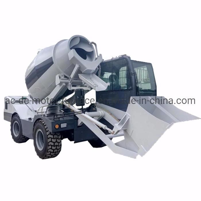 Vertical High Intensity Shaft Pan Concrete Mixer Self Loading Concrete Mixer Truck