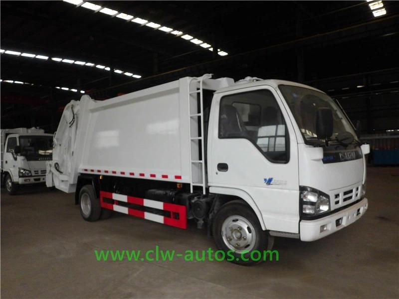 Hotsale China Isuzu 4X2 Euro V 6000 Liters 6cbm Compactor Garbage Truck for Southeast Asia