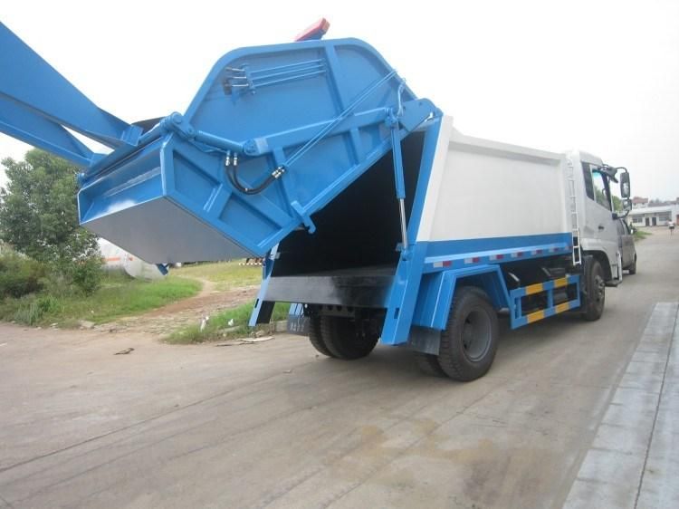 15 Ton 4X2 Capacity of Garbage Can Cleaning Compression Truck
