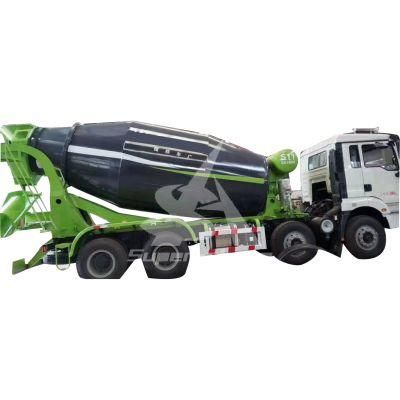 China Supply 6X4 10 Wheel 14 Cubic Meters Concrete Mixer Truck