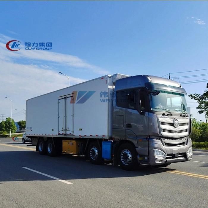Foton 12 Wheels Heavy Duty Refrigerated Box Van Refrigerator Truck
