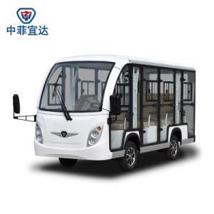 11 Passenger High Quality 72V Electric Tourist Car