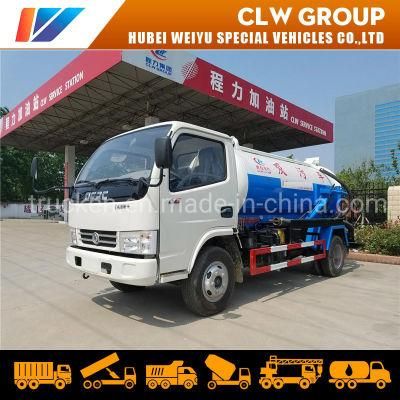 Dongfeng 6m3 Fecal Suction Truck/ Sewage Suction Truck/ Vacuum Suction Sewage Truck