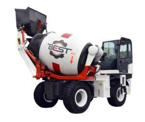 2 Cubic Meters Self Loading Concrete Mixer Truck with Hydraulic Pump