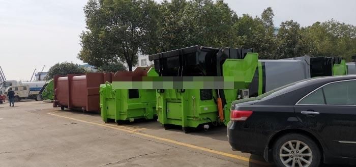 China Customized Hydraulic Garbage Compactor Truck SKD 4cbm-20cbm Upper Structure on Sale