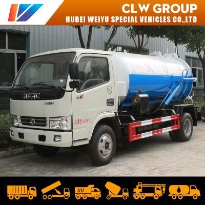 Dongfeng 2cbm 2000L Cleaning Machine with Pressure Tank Vacuum Sewage Fecal Suction Truck