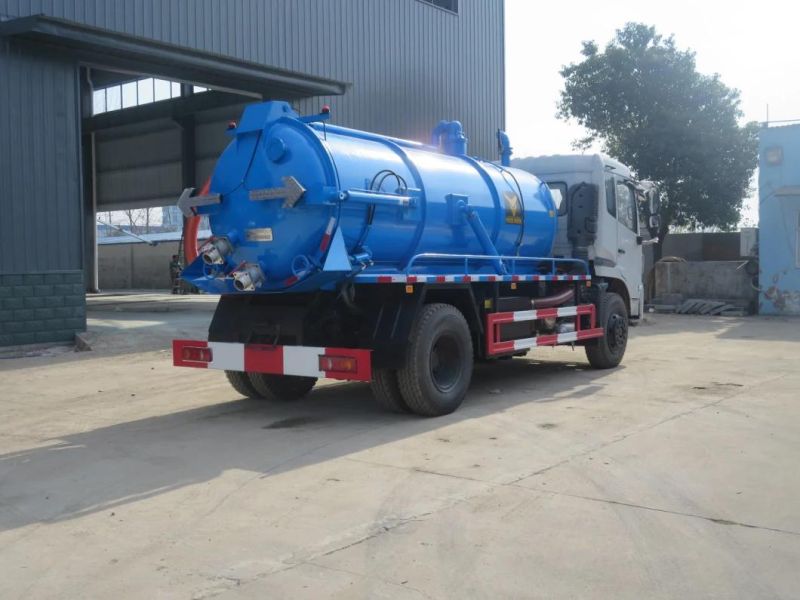 4X2 6X4 Vacuum Sewage Suction Truck