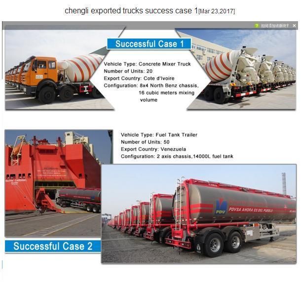 8000 Litres High Pressure Combined 5000 Litres 5ton Vacuum Sewage Suction Tanker Truck