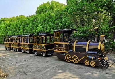 Popular Sightseeing Small Electrical Train Tourist Train for Playground