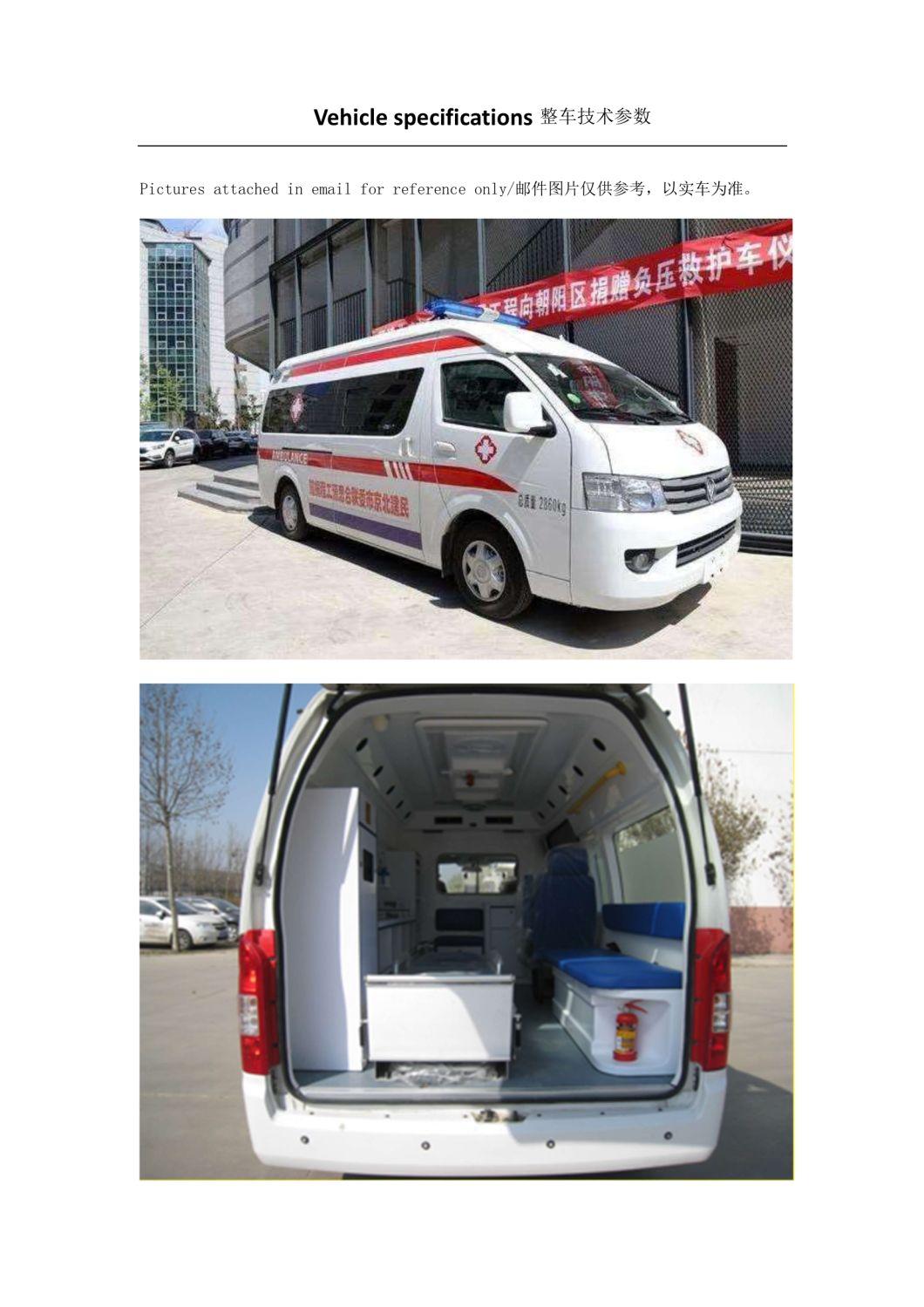 Negative Pressure Ambulance for Pandemic Prevention and Control