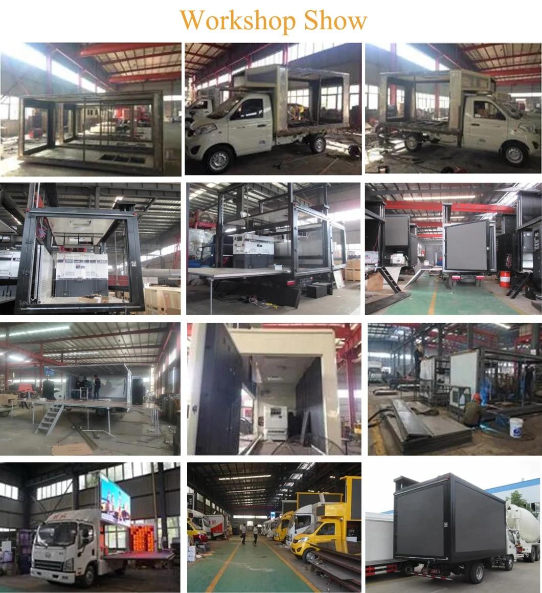 Dongfeng 4X2 Mobile Advertising Truck Outdoor Super Bright Display LED Billboard Truck