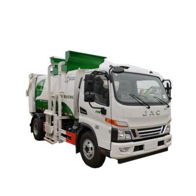 JAC 6 Cbm Eat Hutch Garbage Truck Kitchen Garbage Truck Kitchen Waste Garbage Truck