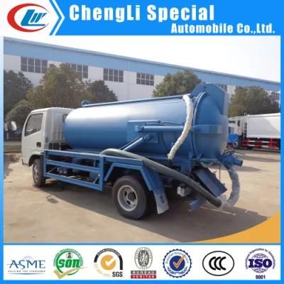 5ton Sewer Suction Scavenger Tank 5000L Septic Tank Truck for Sale
