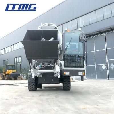 Diesel New Ltmg China Mini Mobile in Ghana Price Self Loading Concrete Mixer Truck