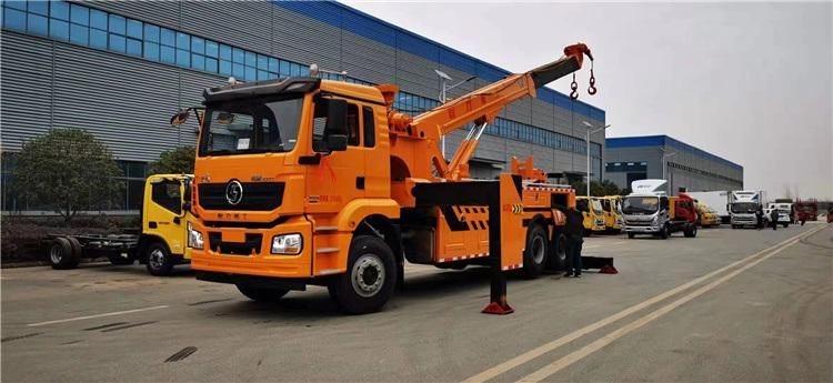 25-30 Ton Shacman 360 Degree Rotator Recovery Truck for Sale