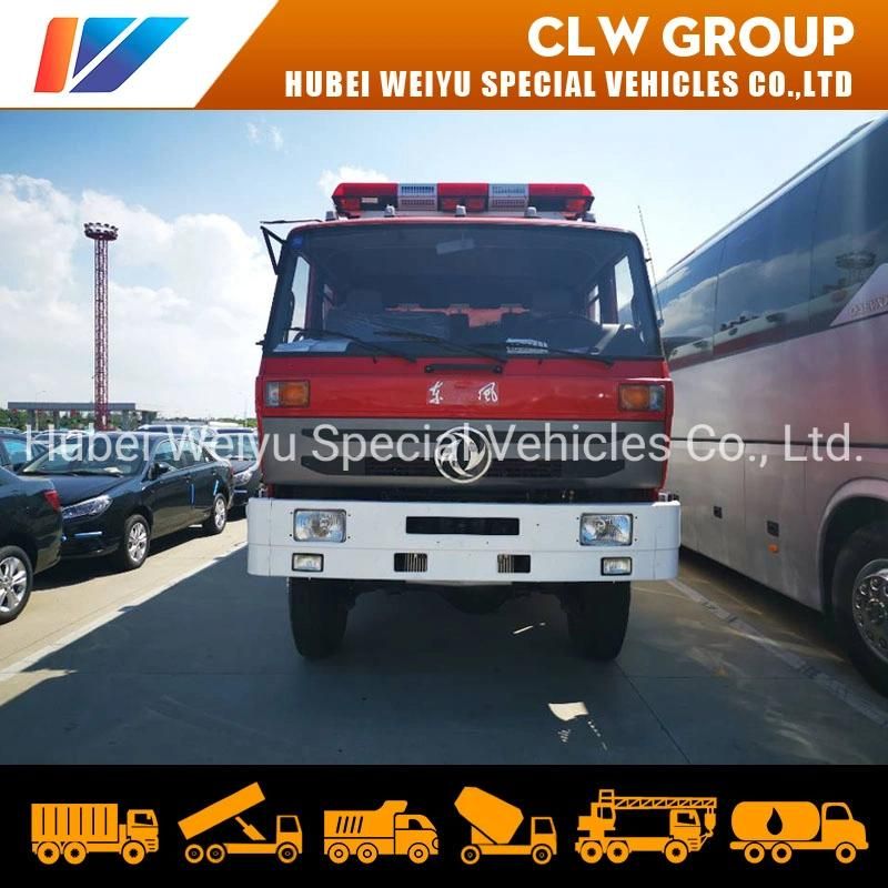 Dongfeng 4X4 All Wheel Drive Fire Apparatus 3500liter 4tons off Road Water Tank Fire Truck