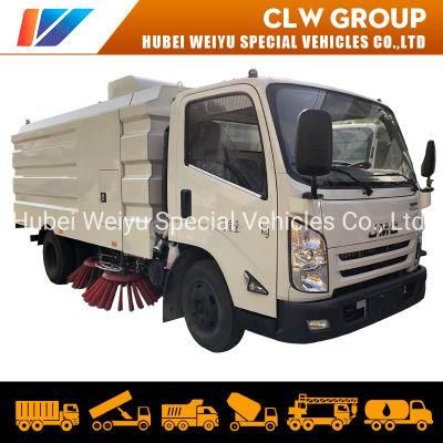 Chengli 8cbm Road Sweeper with 5.5cbm Dust Bin 2cbm Water Tank Vacuum Cleaning Machine Road Sweeper Truck