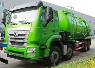 New 8X4 Sinotruk 22000 Litres 25000 Litres 25m3 20ton-25ton High Pressure Vacuum Tank Truck