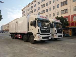 Dongfeng 8X4 290HP 20 Tons 30tons Refrigerator Truck Freezer Van Truck Refrigerated Truck