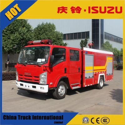 Isuzu Nqr 700p 4*2 189HP Fire Emergency Vehicle