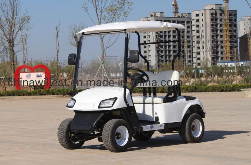 Electric Golf Cart Four-Wheel Mobility Cart off-Road Scenic Spot Sightseeing Car Open-Top House Watch Security Patrol Car