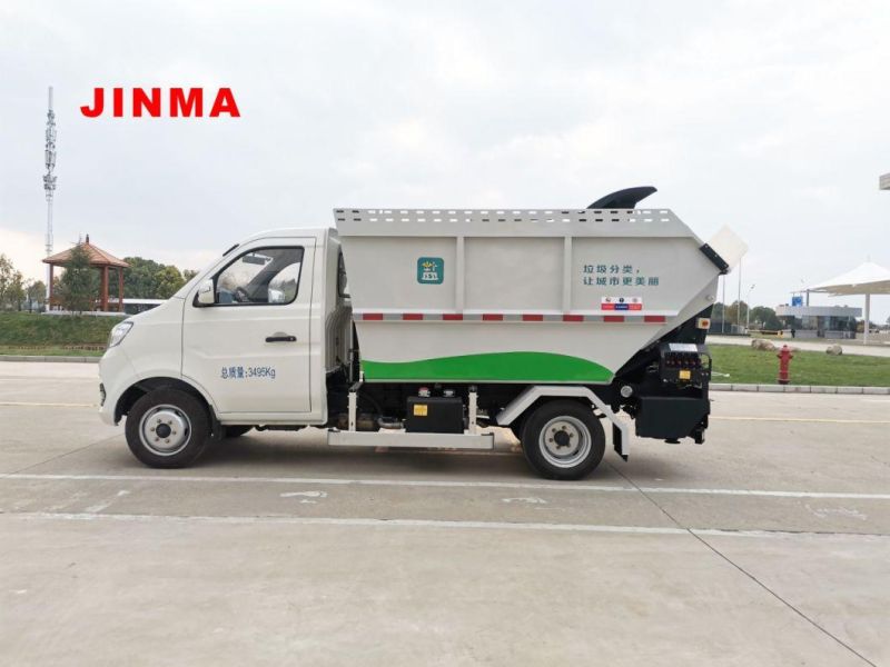 JINMA Mini Rubbish Garbage Compactor truck