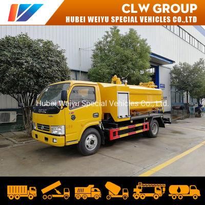 China Dongfeng 4*2 Sewage Vacuum Suction High Pressure Jetting Cleaning Truck 8, 000 Liters Sewage Suction Truck